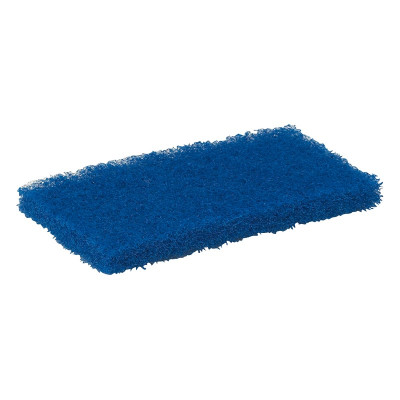 Vikan Hygiene 5524 nylon schuurspons medium,blauw, 125x245x23mm