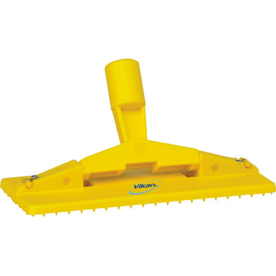 Vikan Hygiene 5500-6 padhouder, geel steelmodel, 100x235 mm